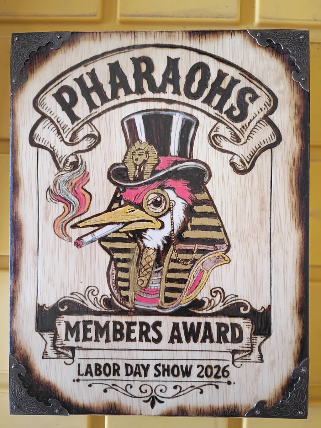Pharaoh’s Members Award