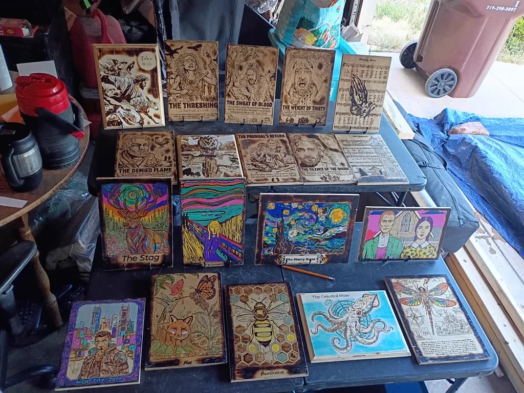 Woodburned Visions