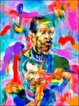 Ornette Coleman Portrait
