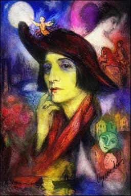 Portrait of Else Lasker-Schüler