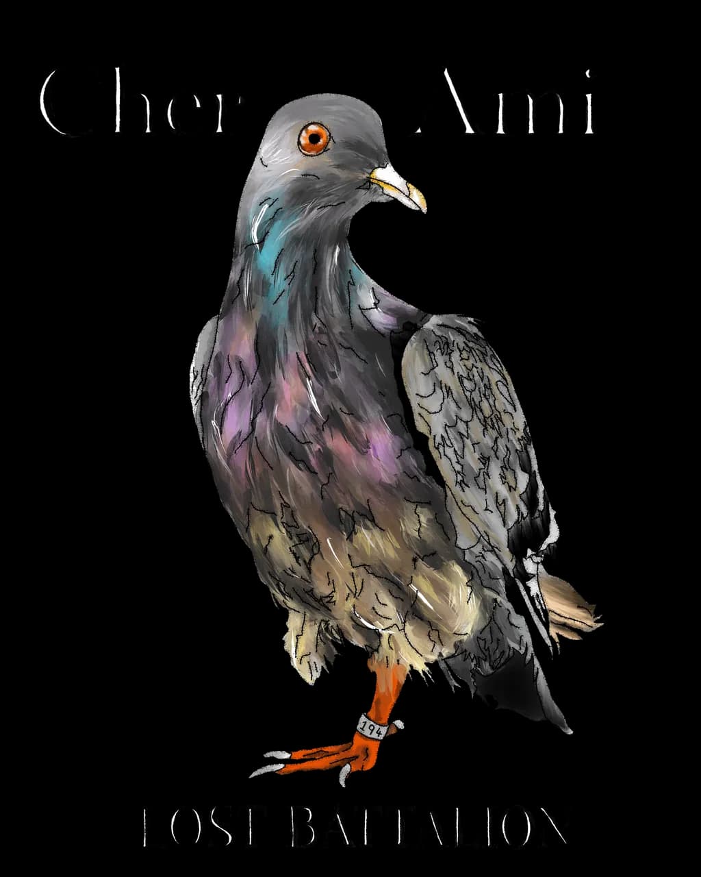 Tagged Pigeon 194