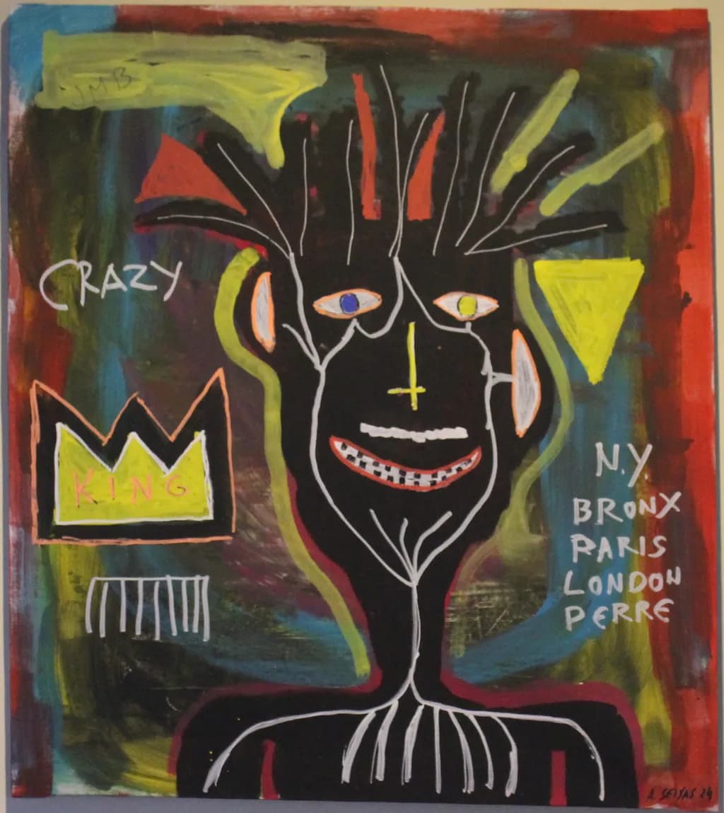 Crazy King Portrait