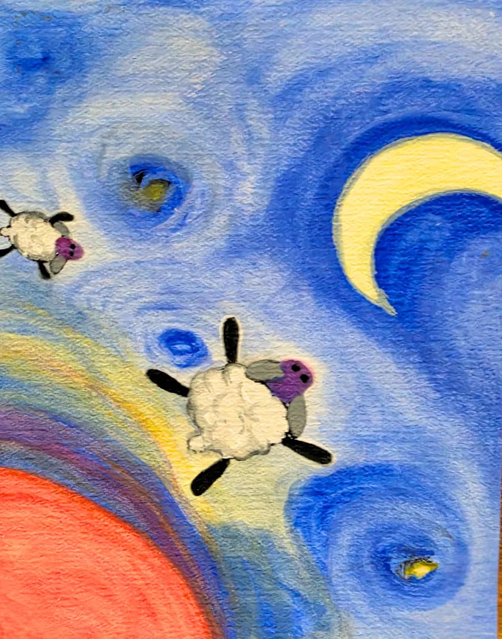 Sheep in Flight