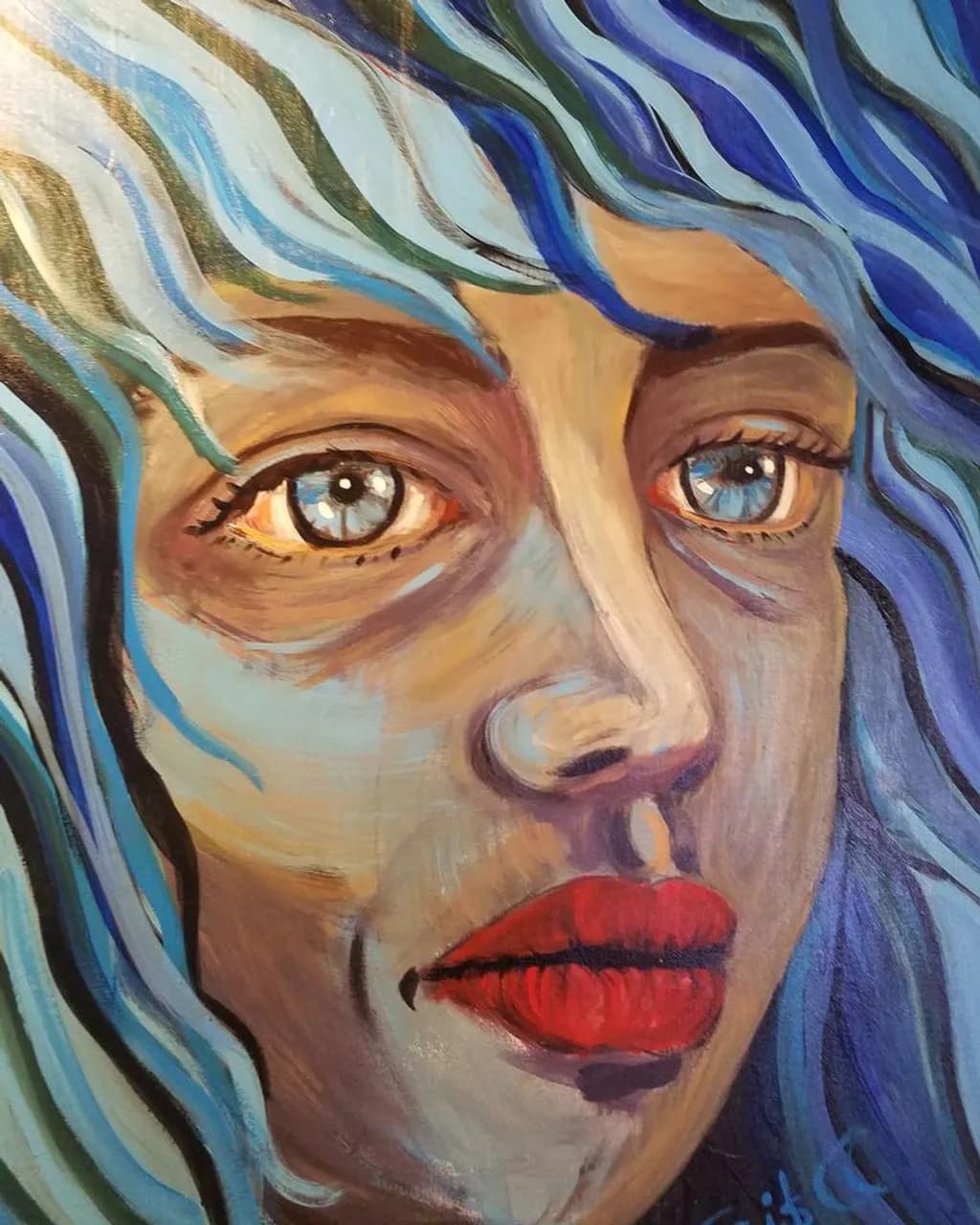 Niña Azul