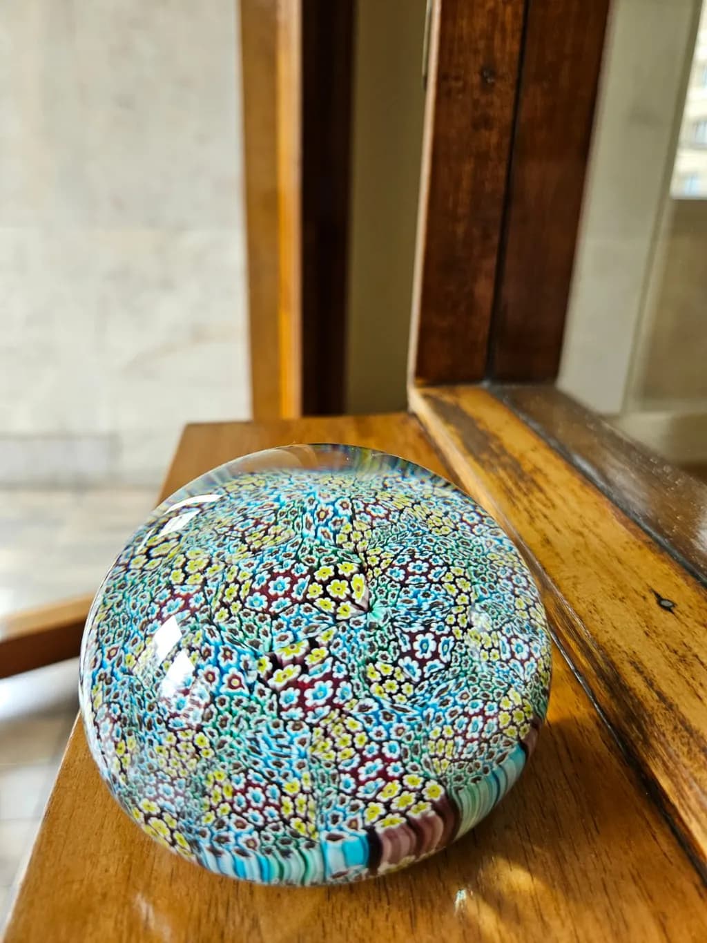 Mosaic Blooms Sphere