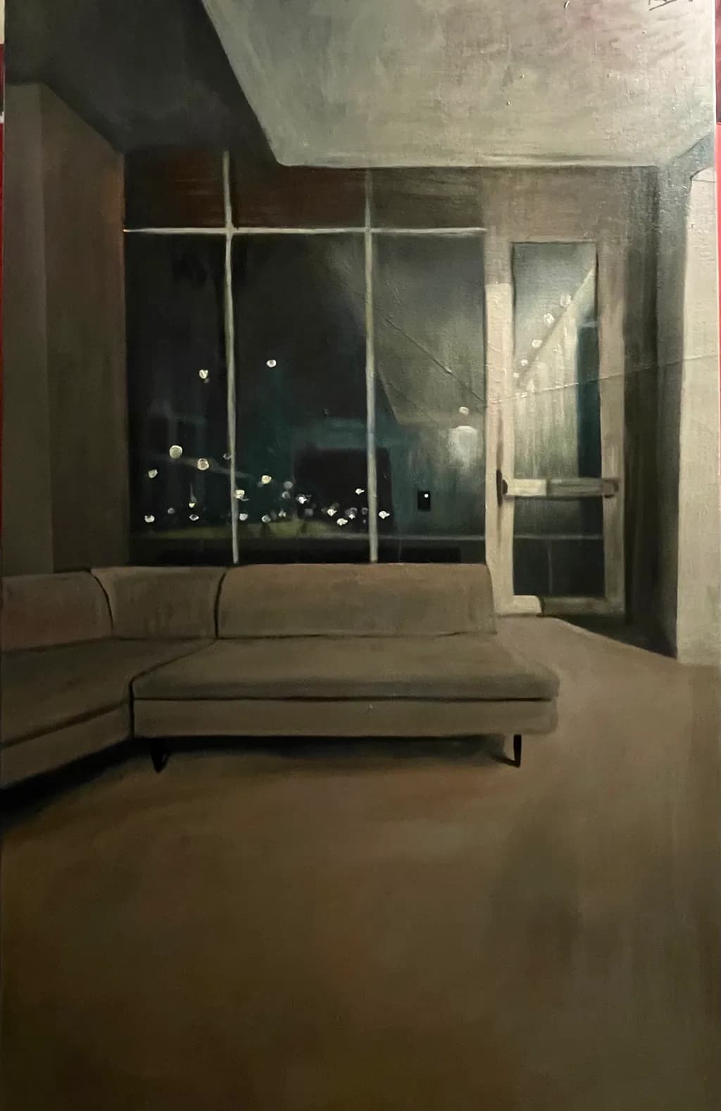 Empty Evening Room