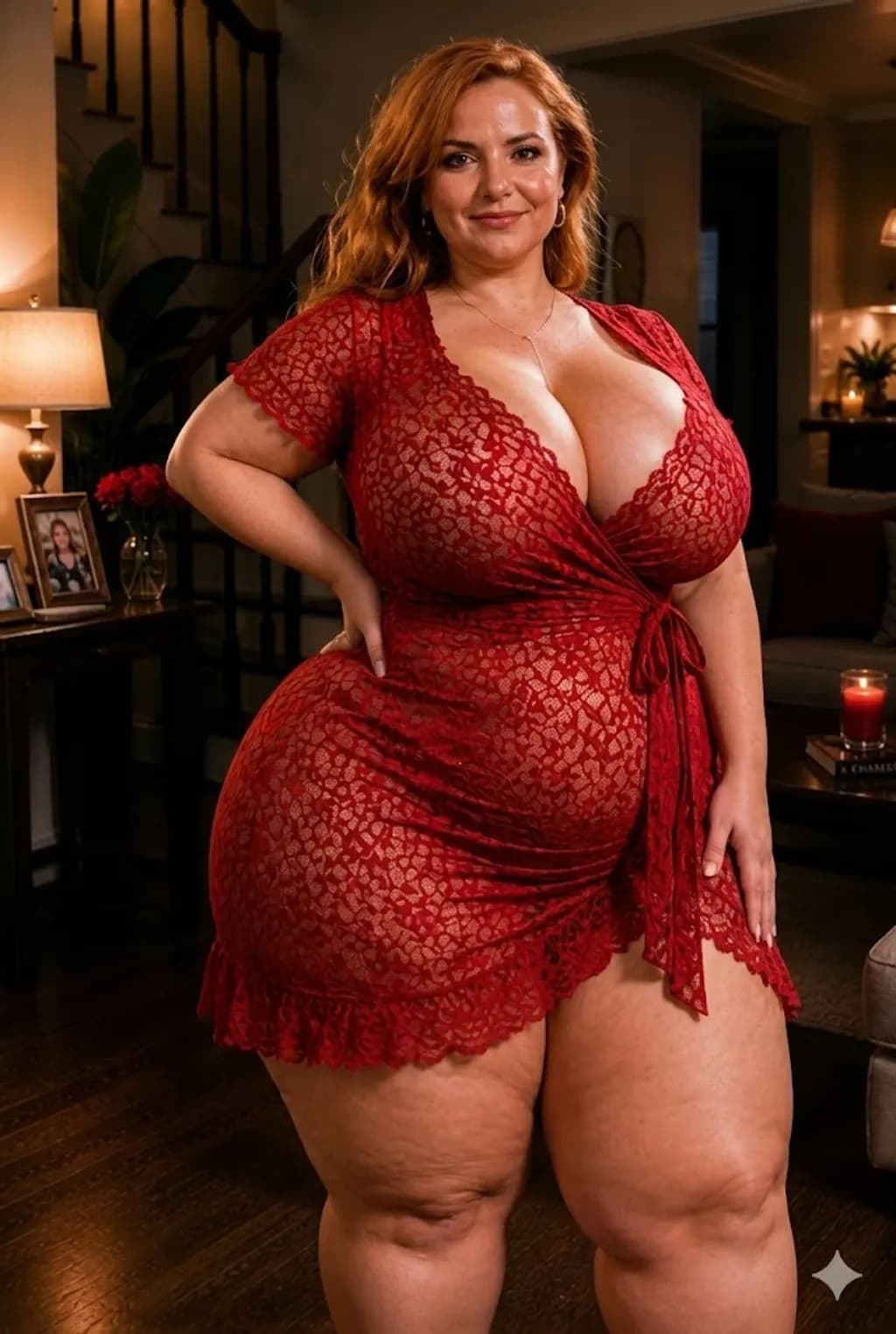 Confident in Red