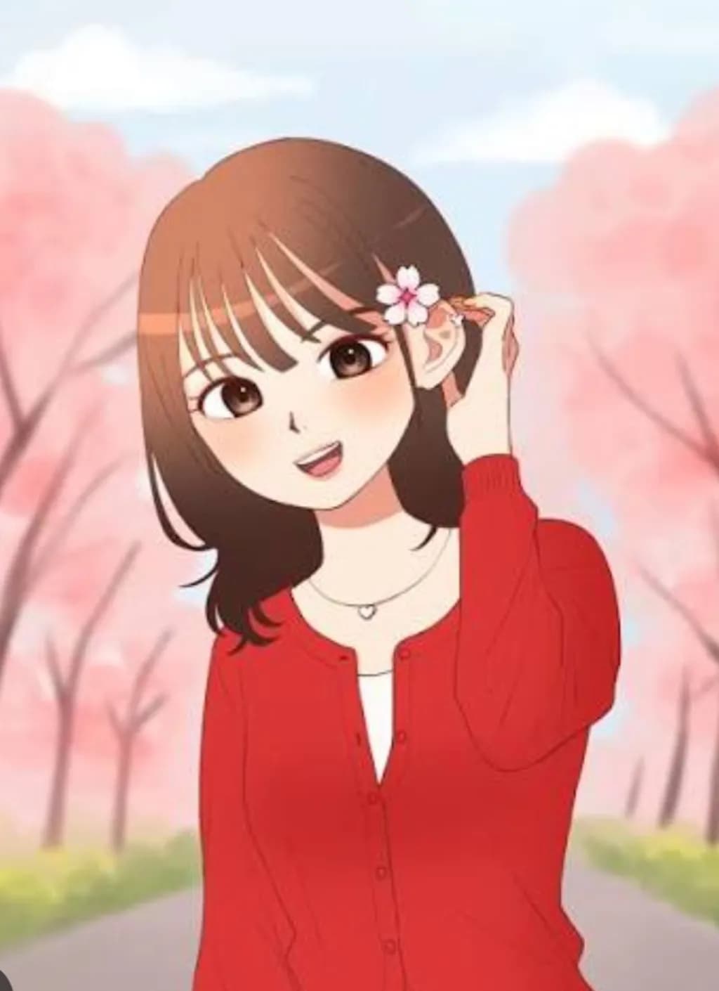 Cherry Blossom Smile