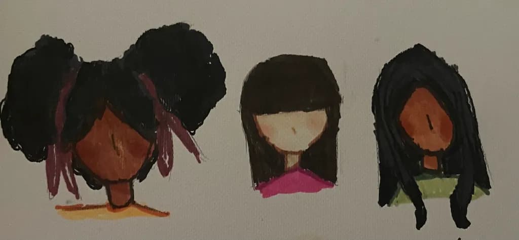Three Hairstyles