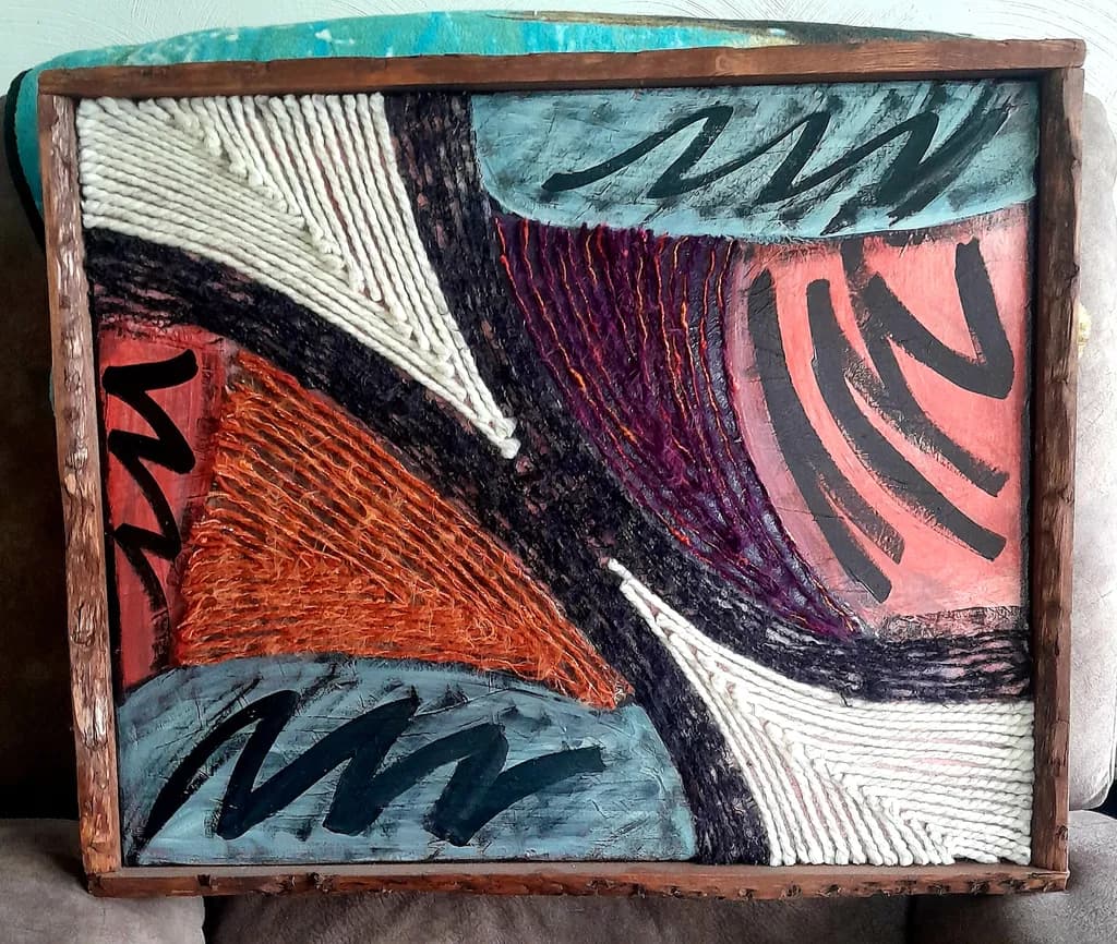 Textured Abstract Waves