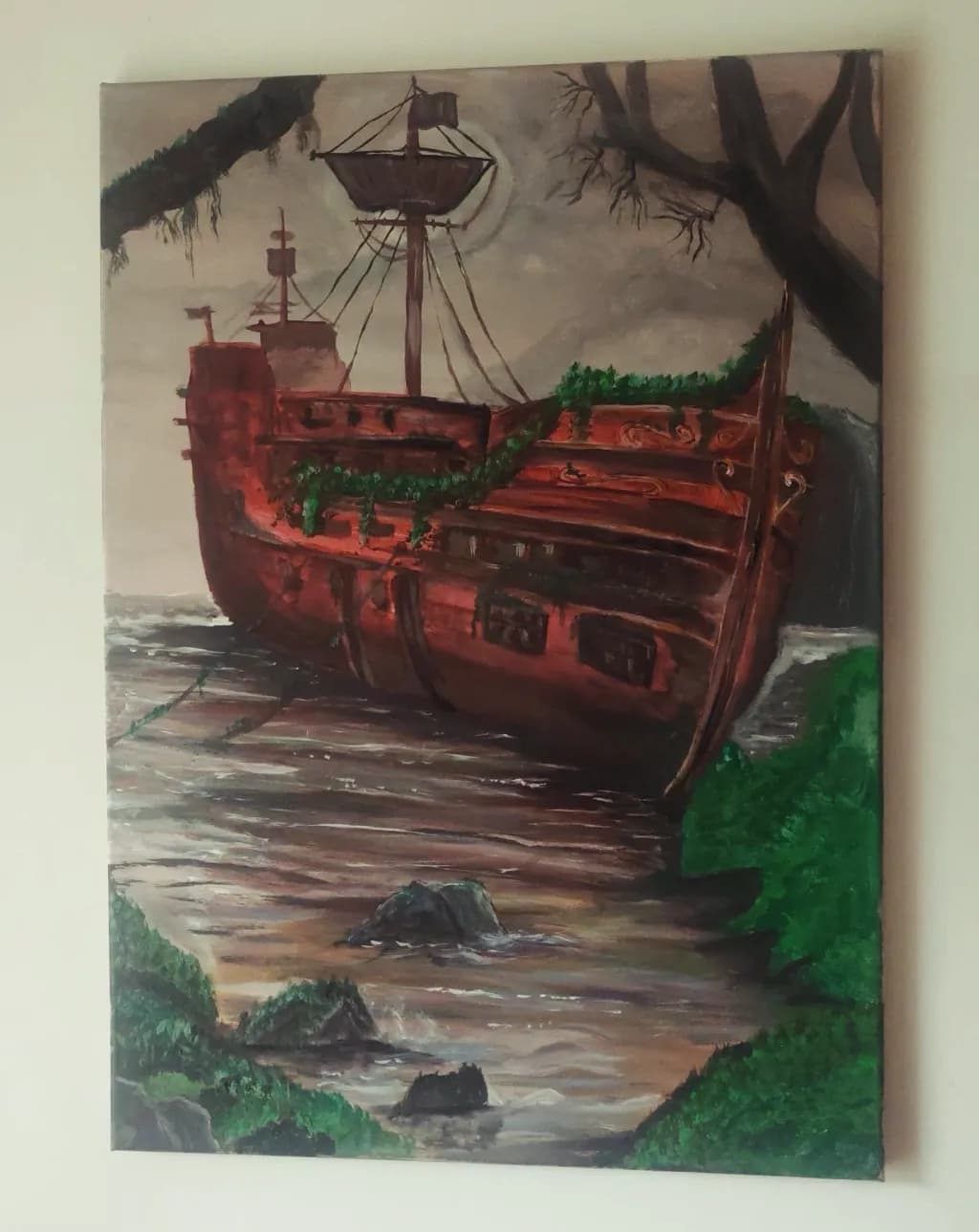 Marooned Vessel
