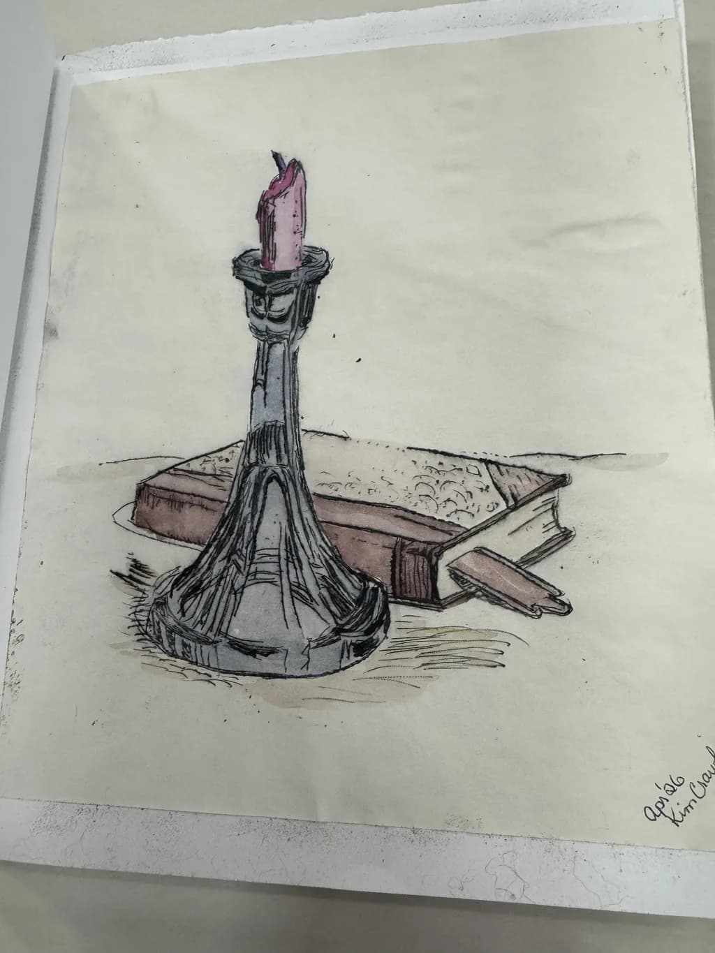 Candlelit Study