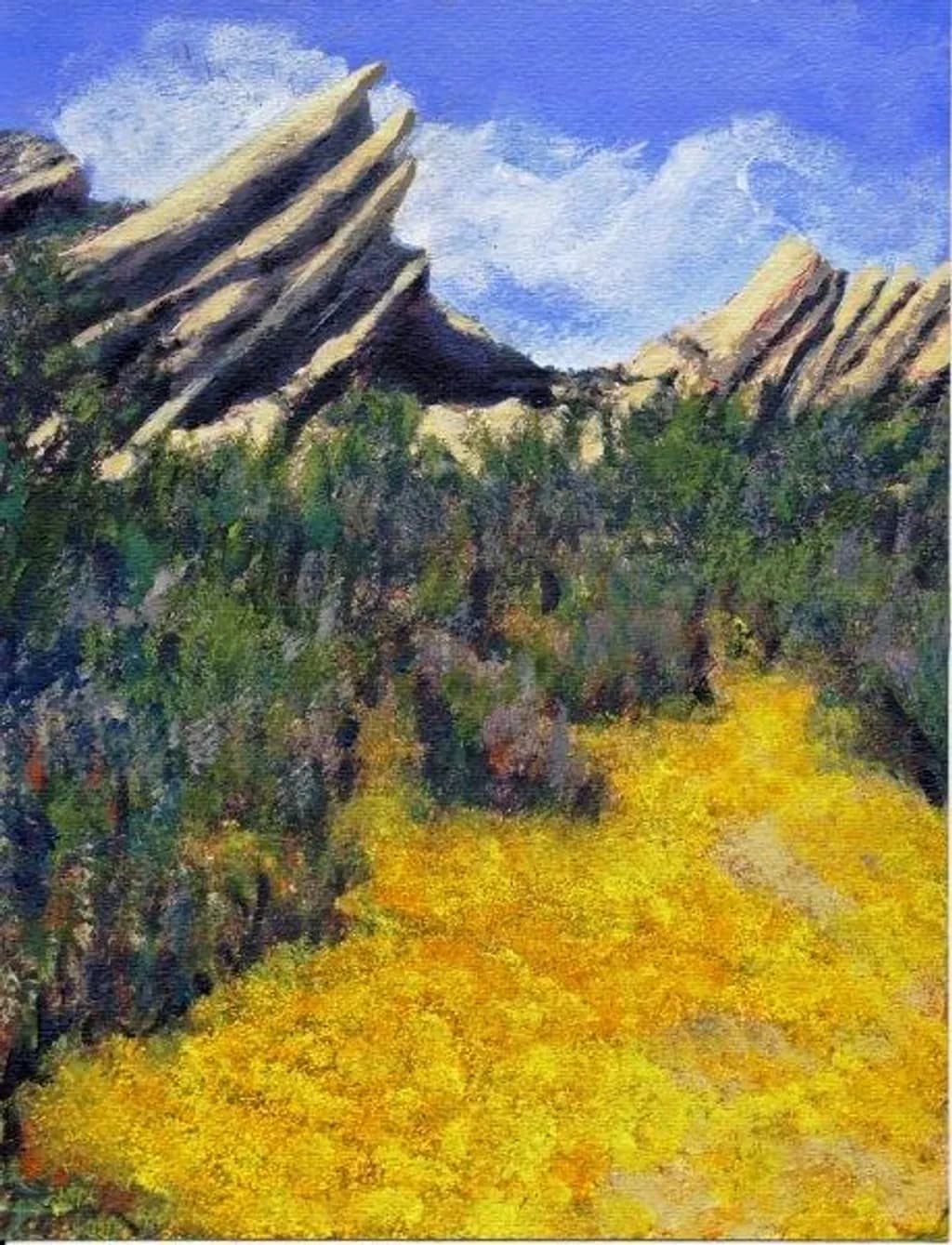 Spring at Vasques Rocks