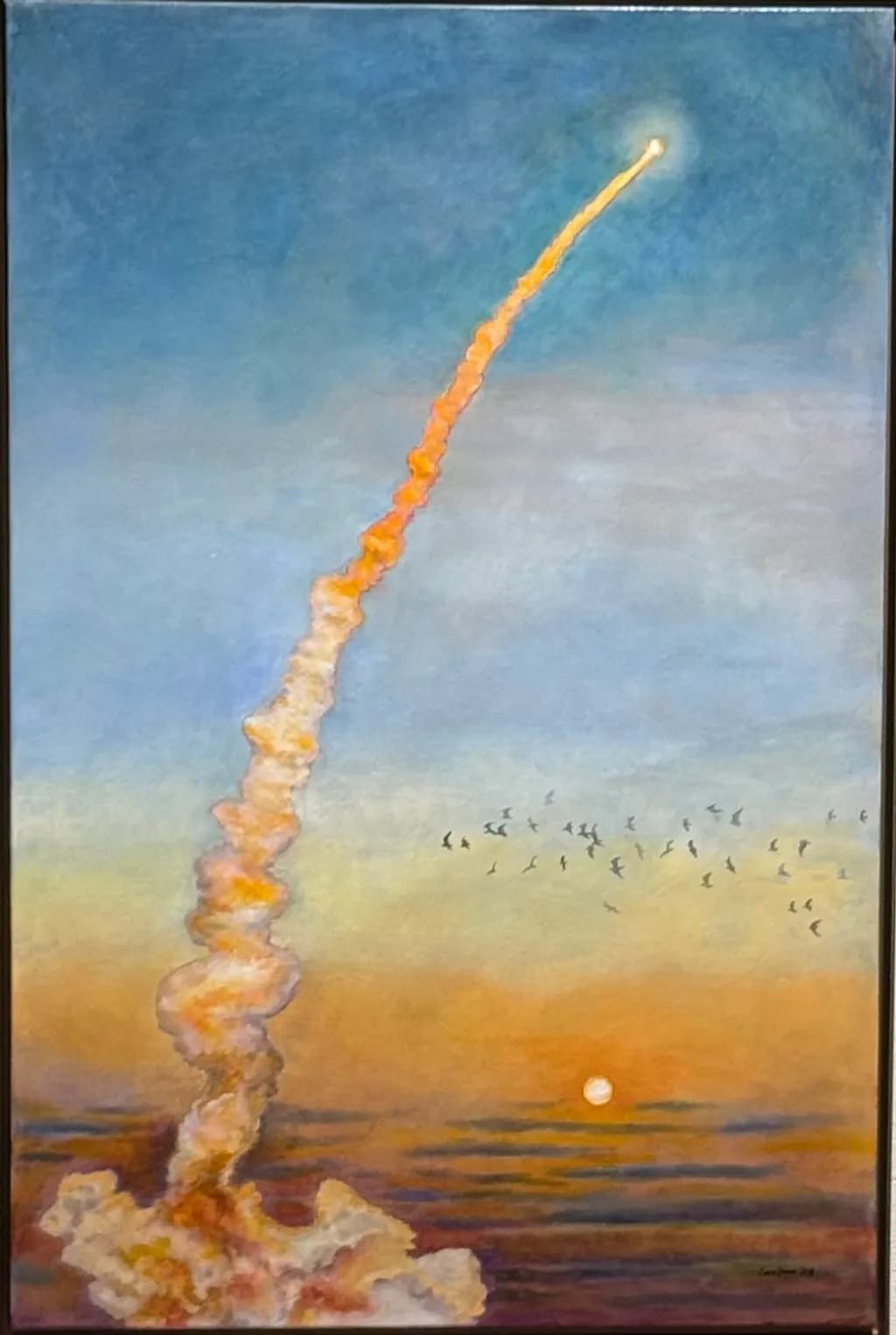 Ascending Flame