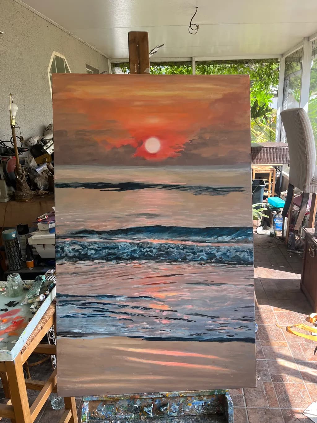 Crimson Tide Sunset