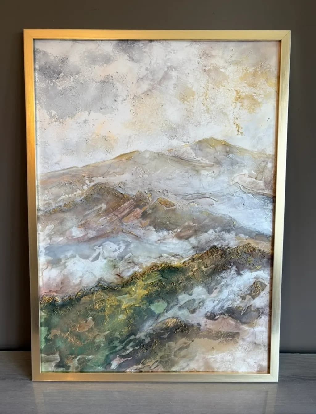 Misty Mountain Range