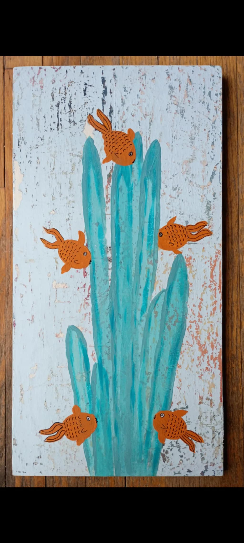 The Chase (Mixed Media)