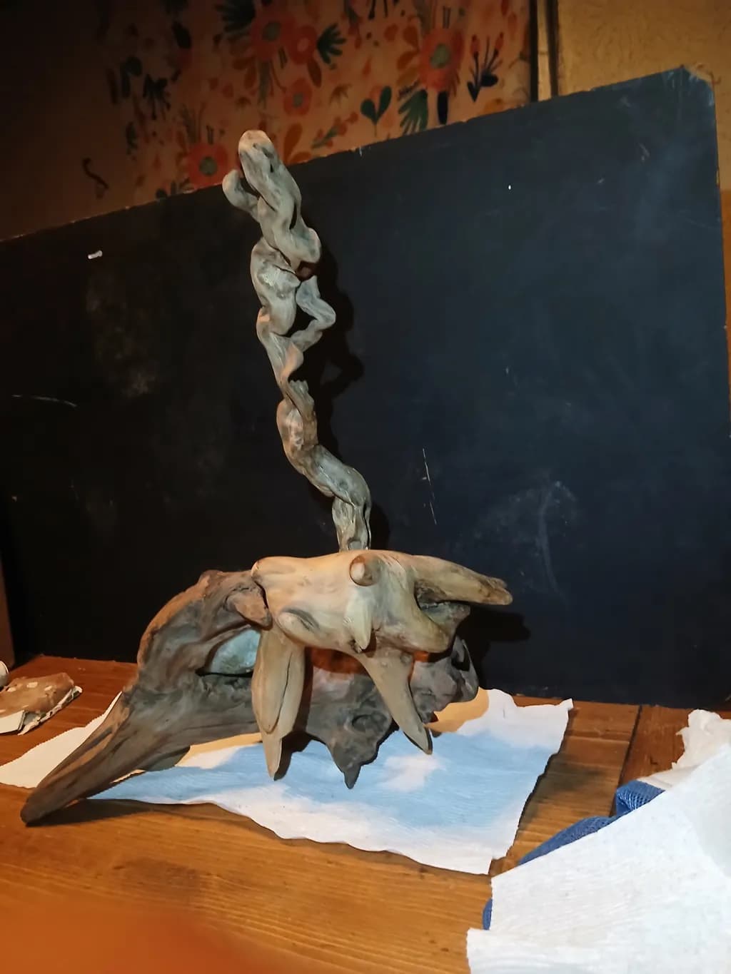 Twisted Driftwood Form