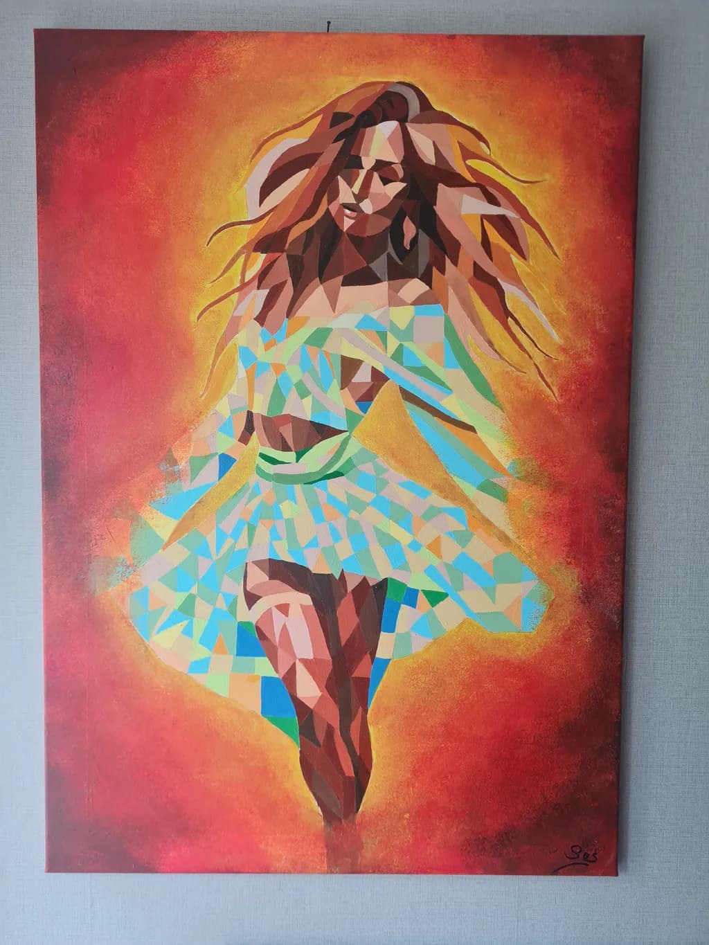 Radiant Mosaic Dancer