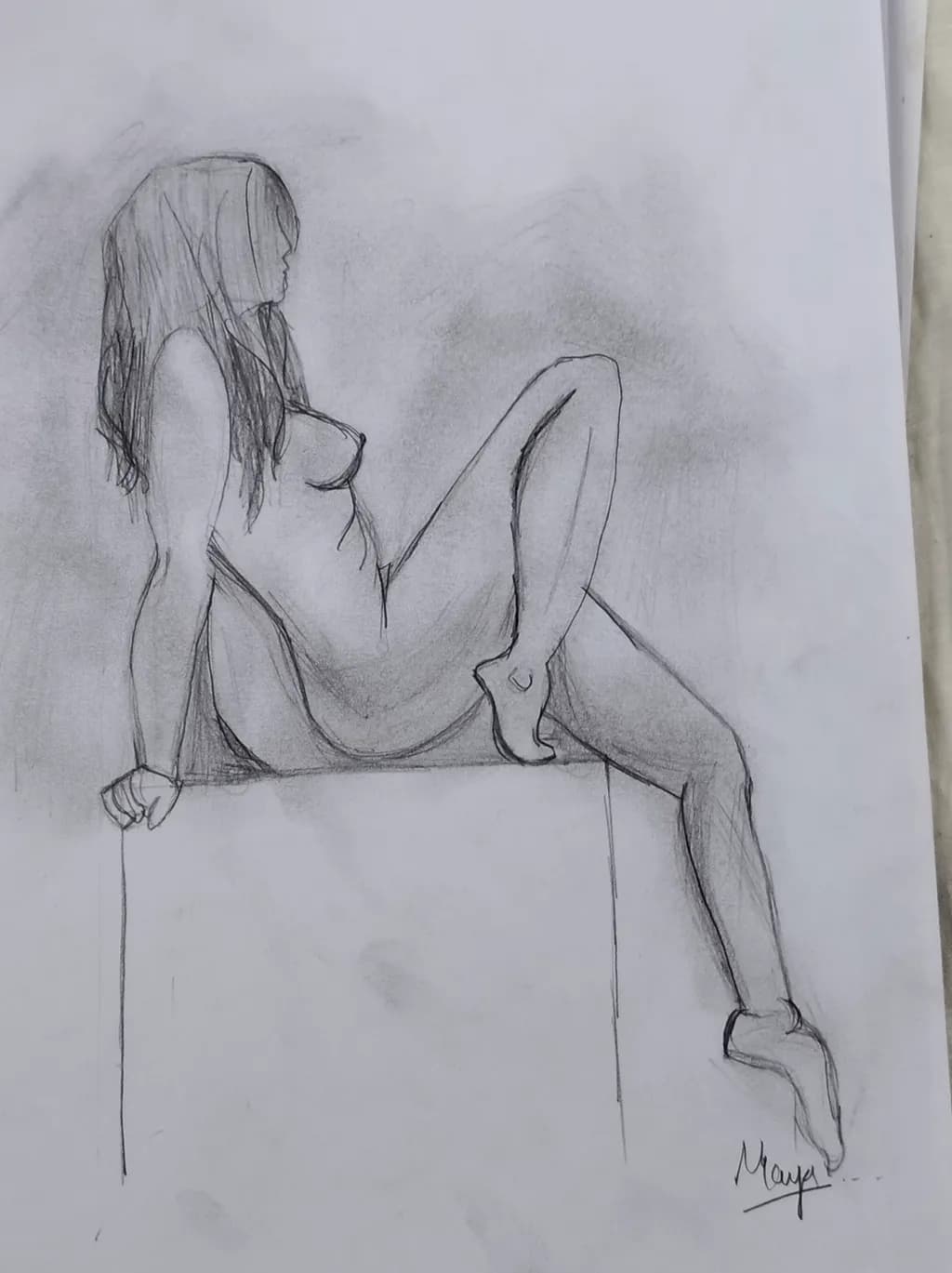 Repose in Sketch