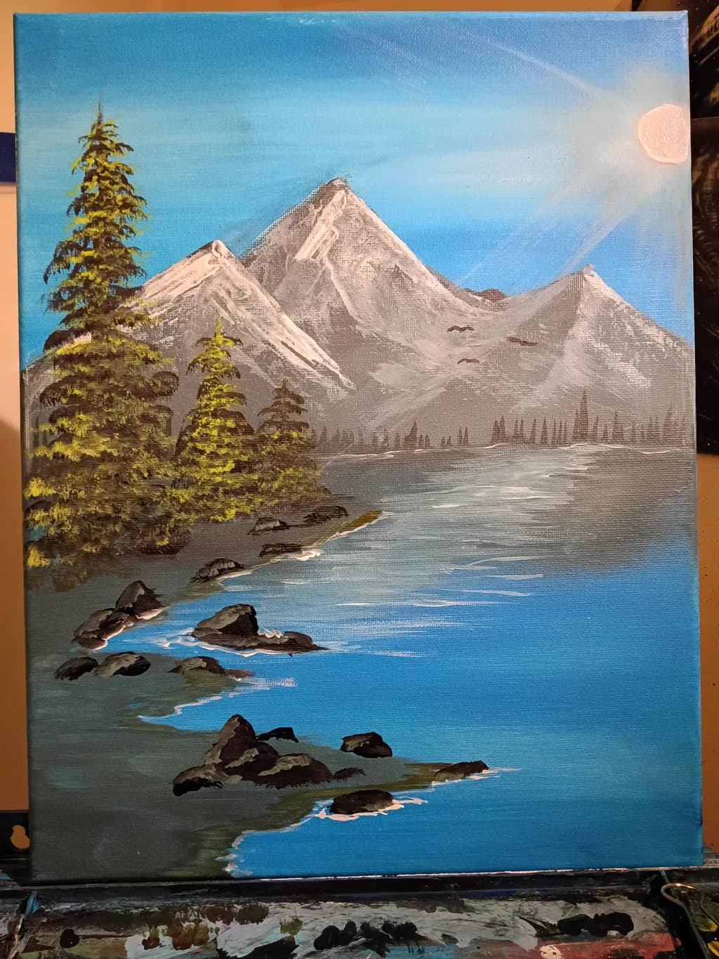 Mountain River Shore