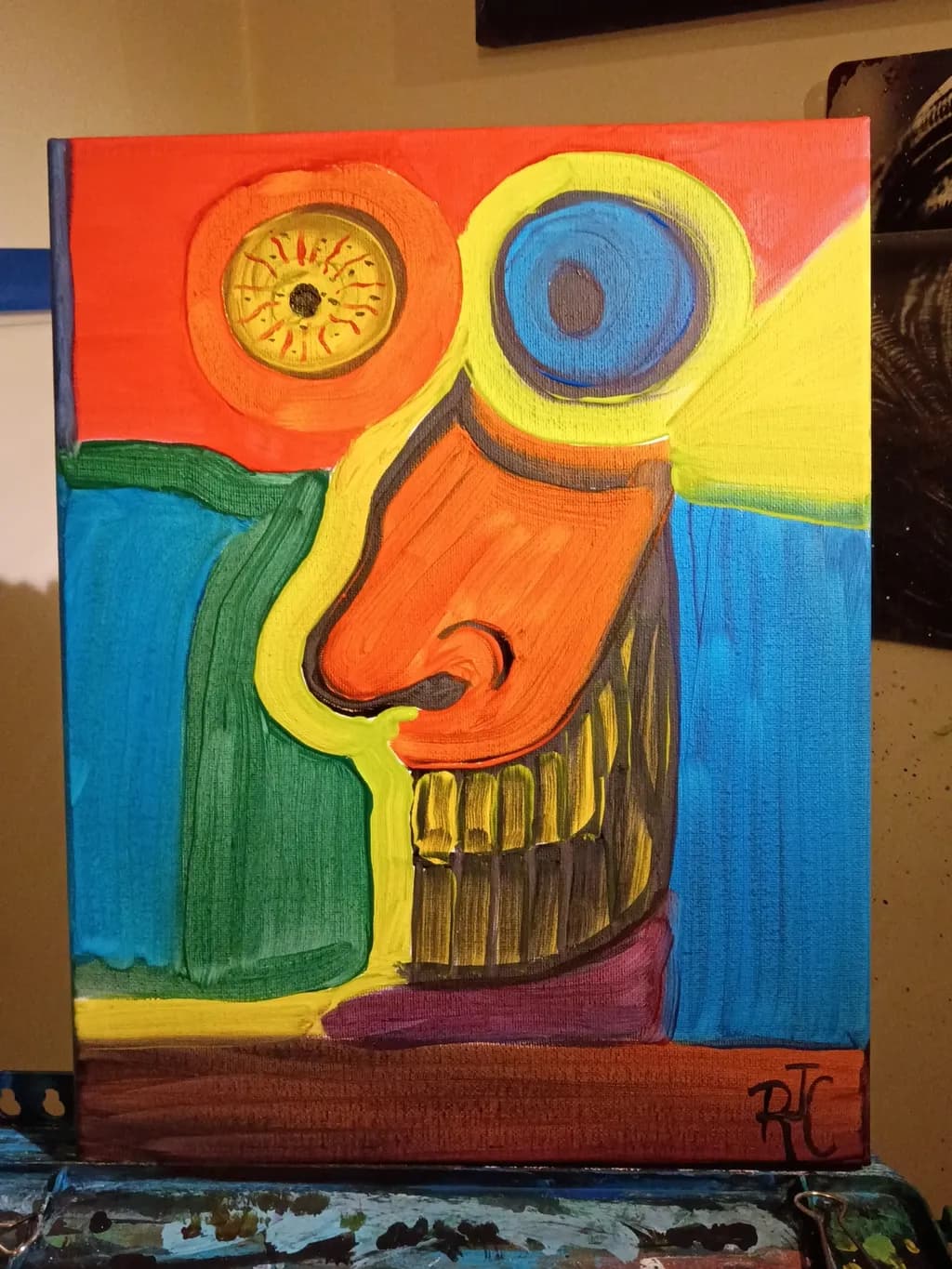 Abstract Face Composition