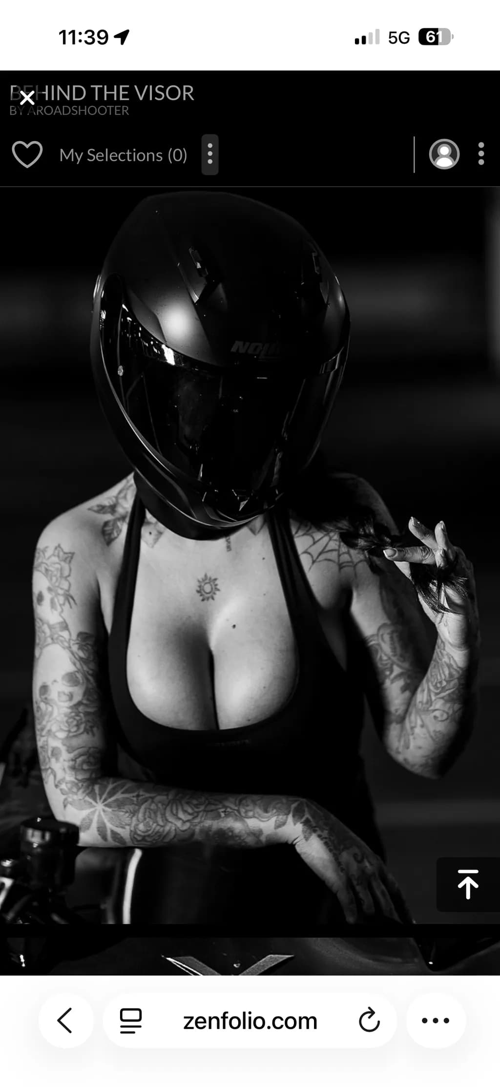Behind the Visor