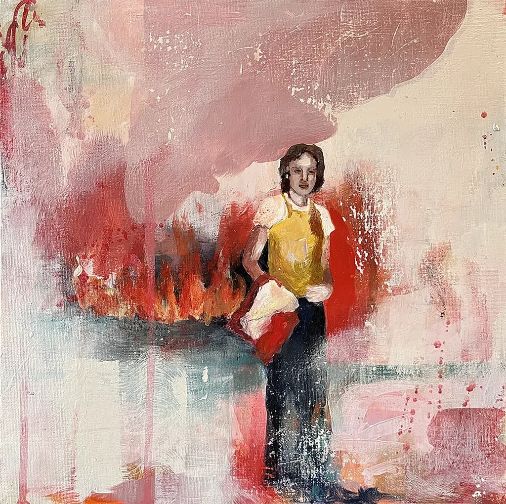 Mimi in Flames