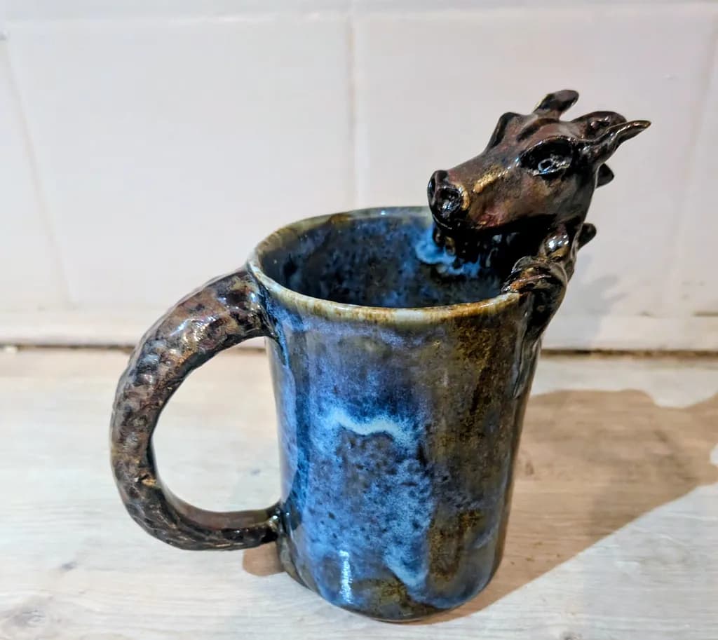 Blue Stag Mug