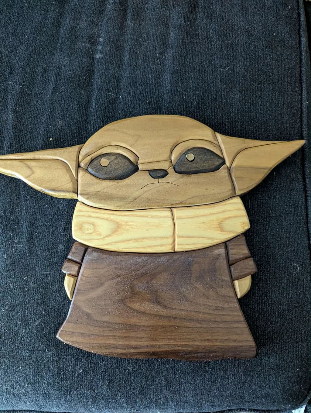 Wooden Child Figure