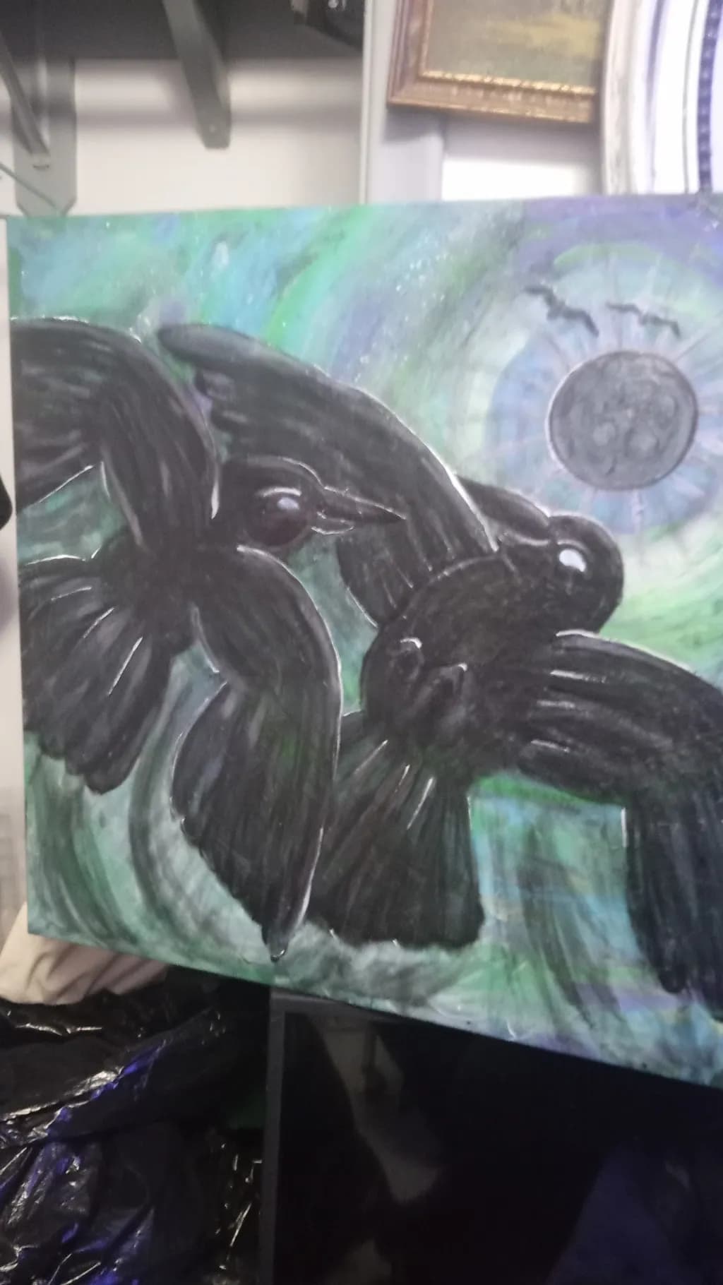 Moonlit Ravens