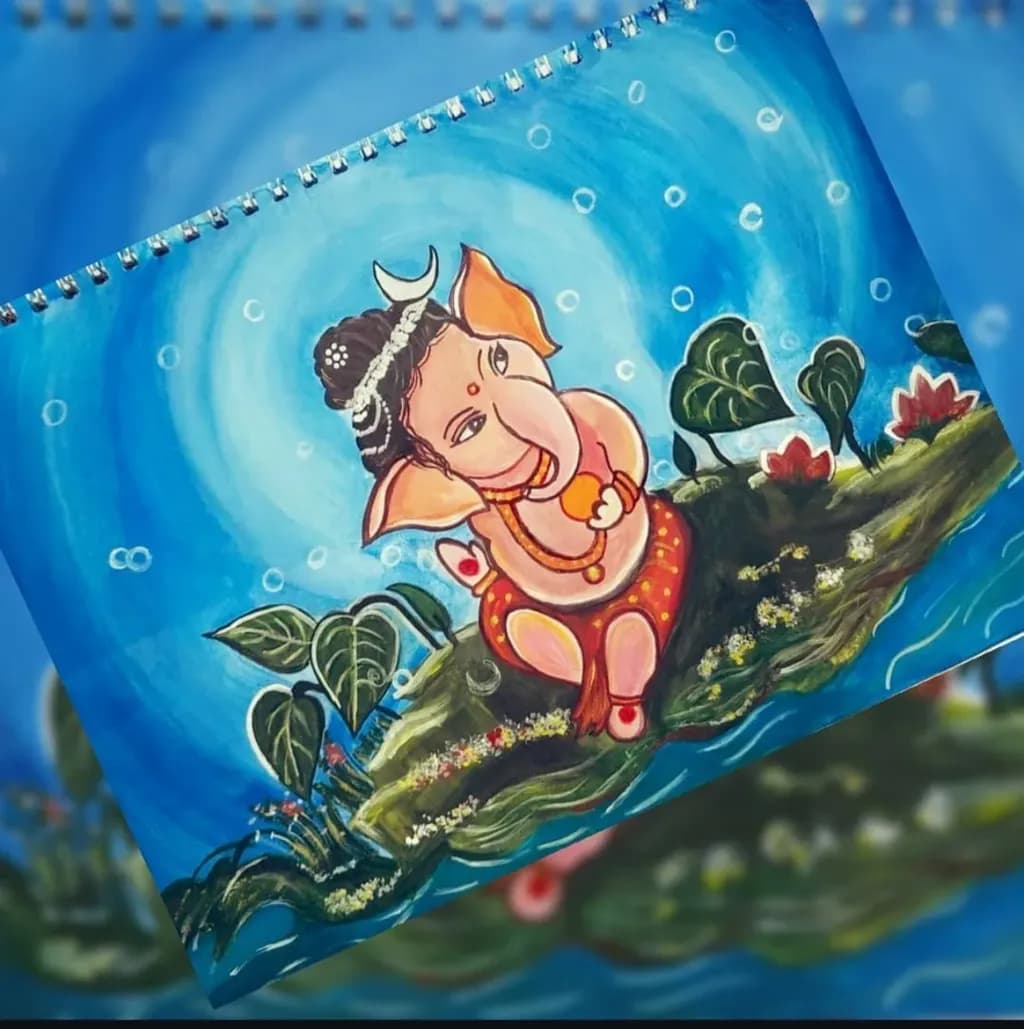 Playful Ganesha