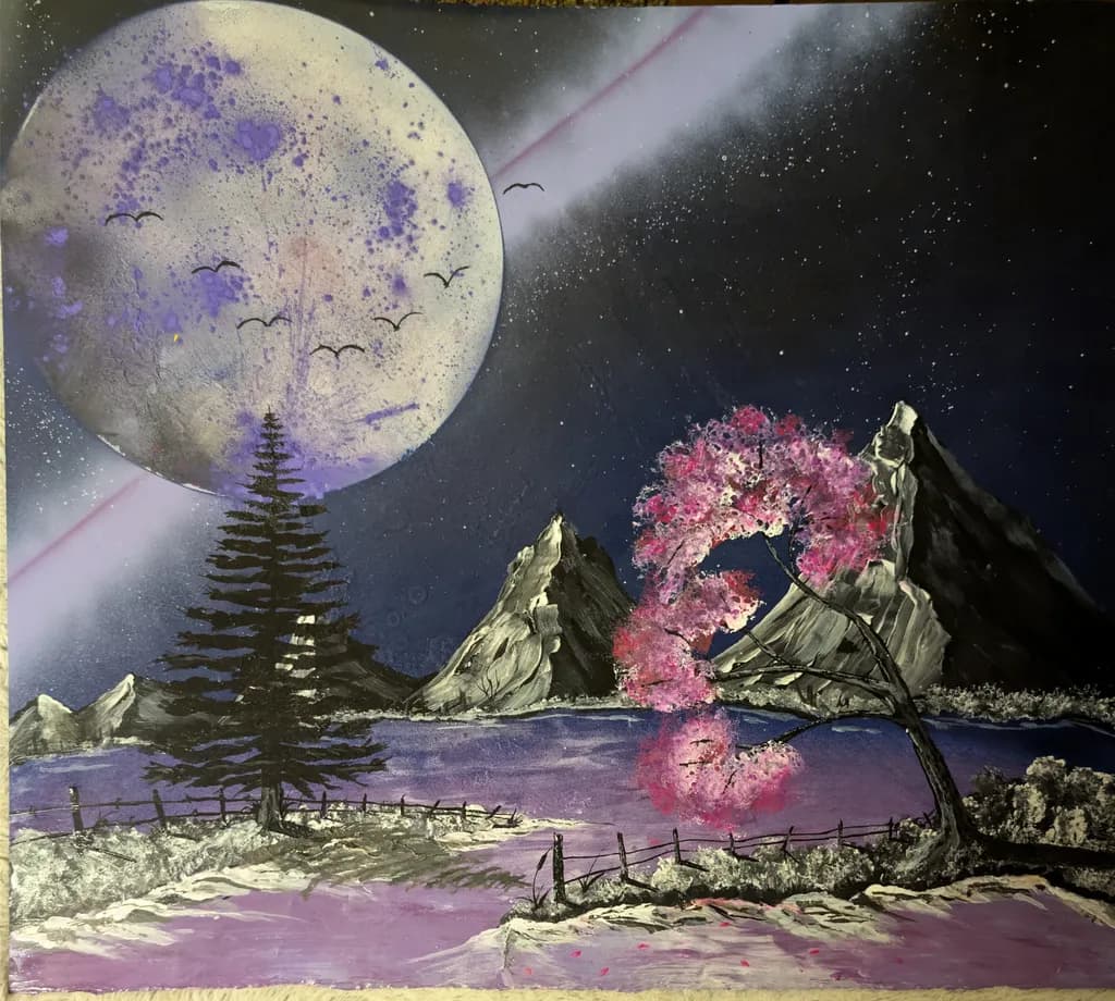 Moonlit Blossom