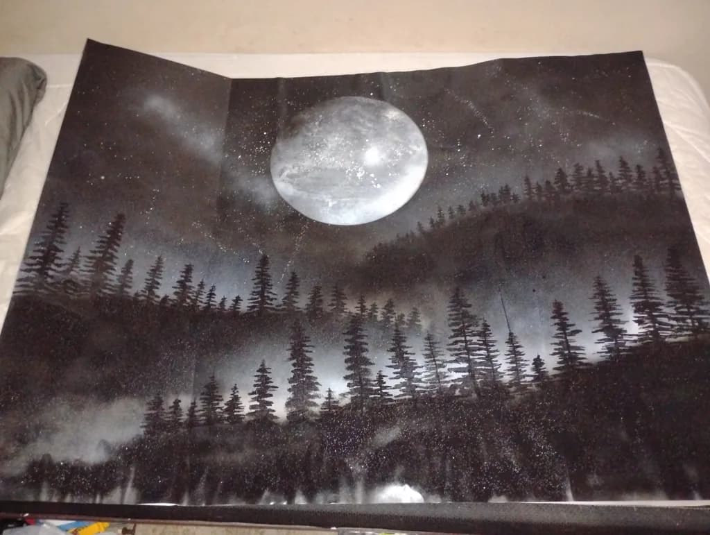 Moonlit Pines