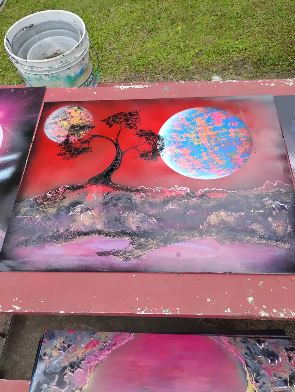 Dual Moonscape