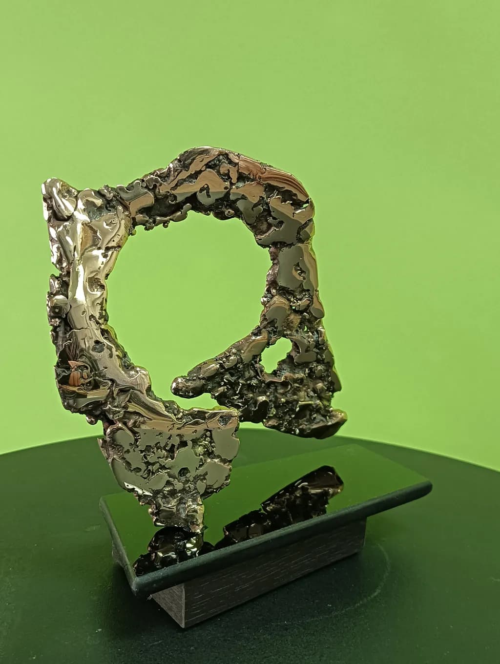 Abstract Metallic Form