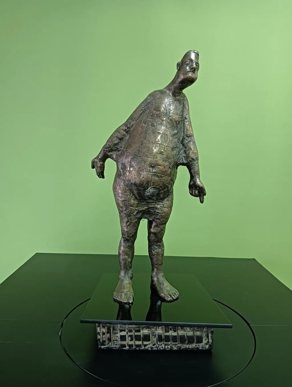 Abstract Human Figure Sculpture
