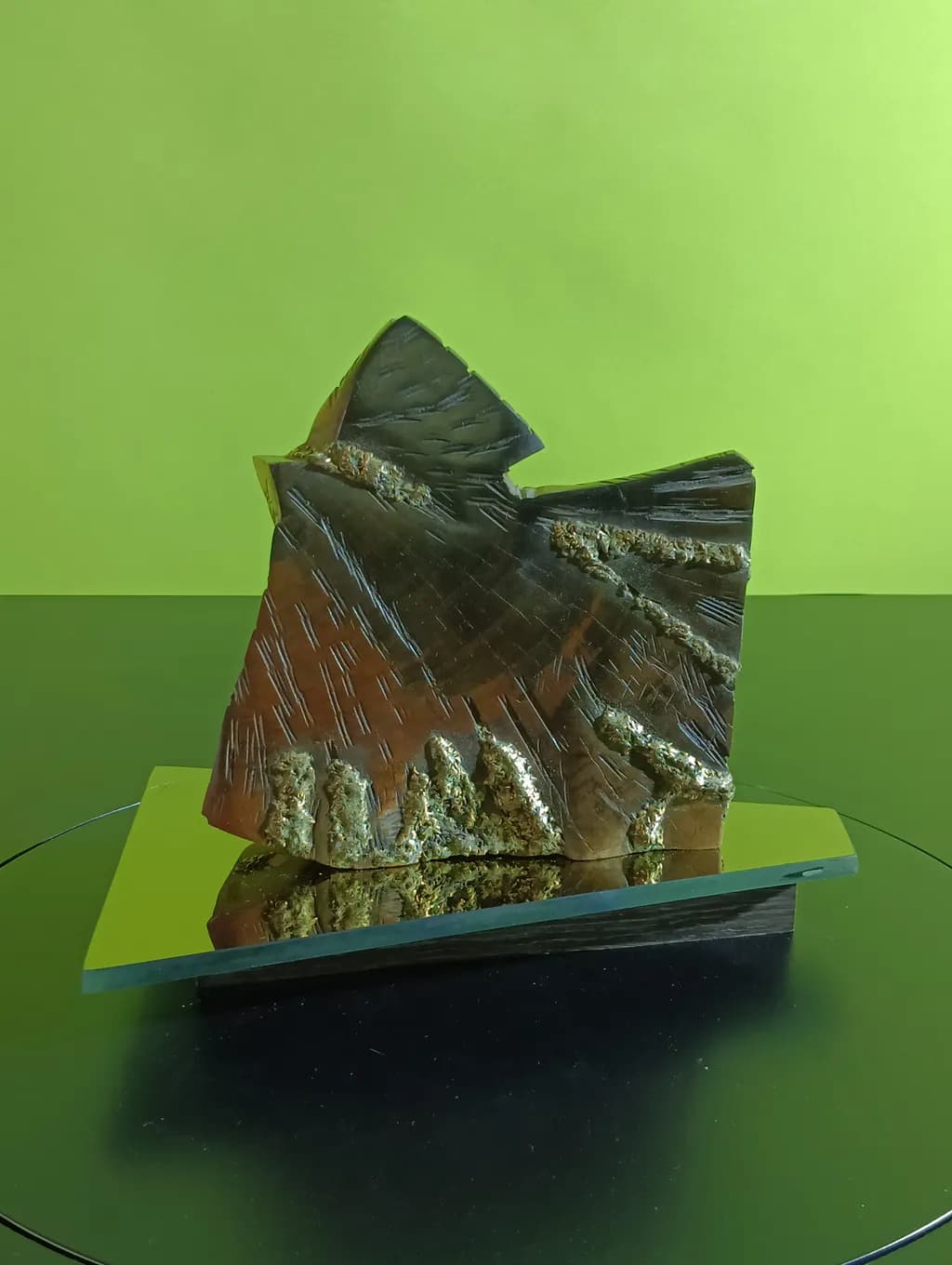 Abstract Bronze Form