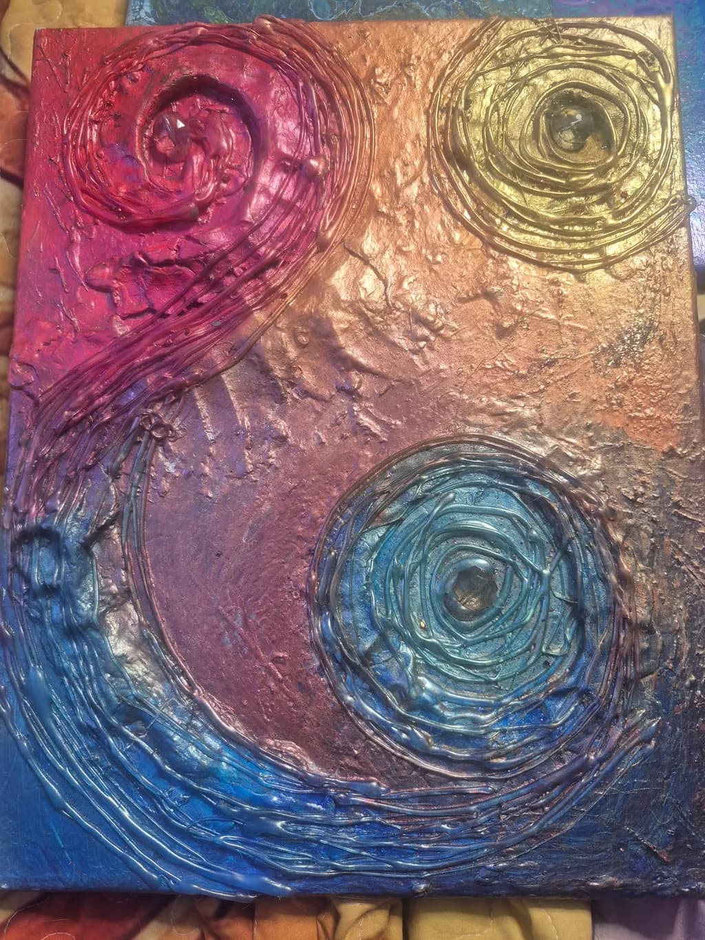 Metallic Swirl Trio