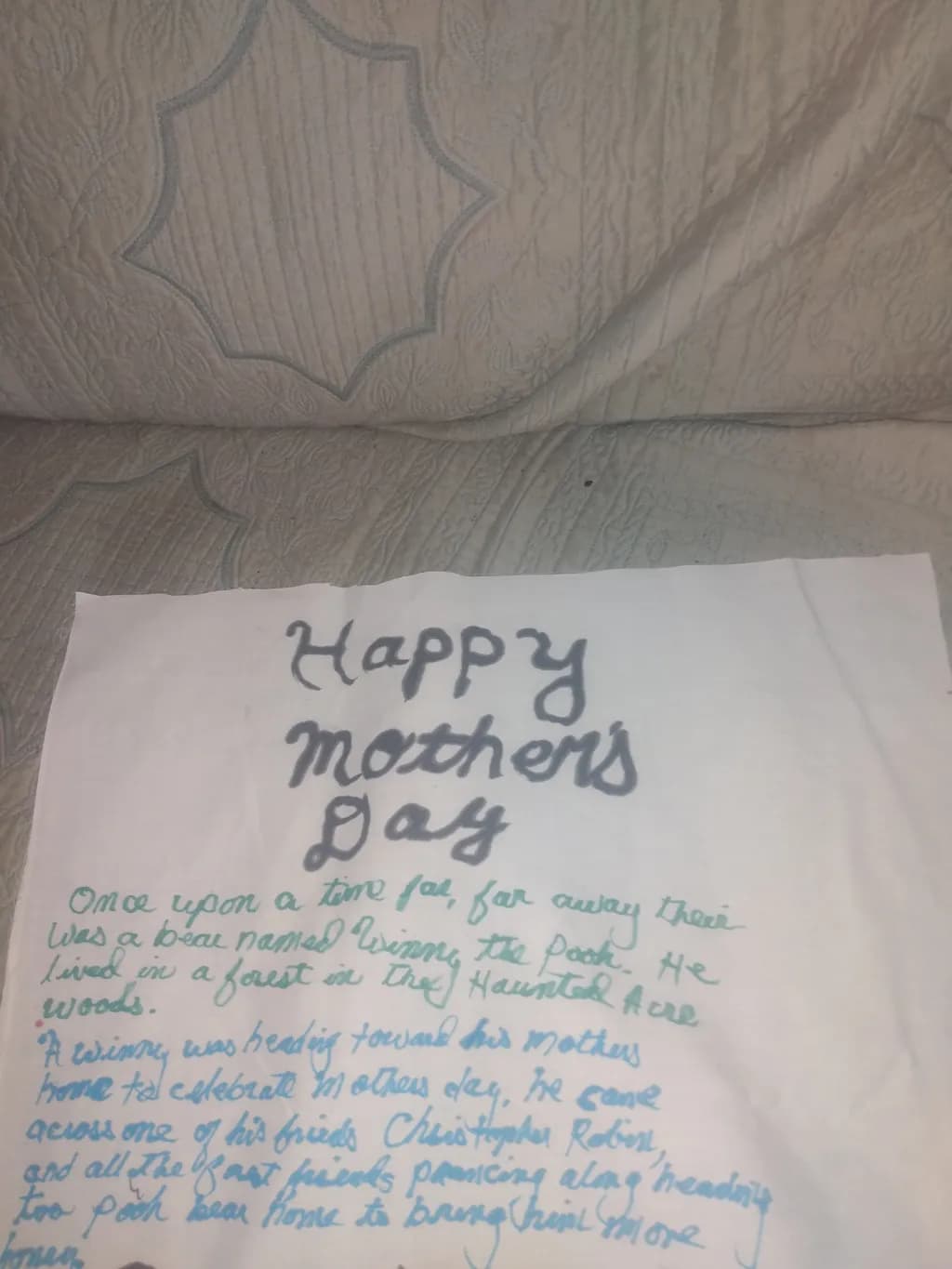 Mother's Day Story