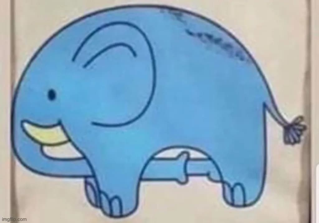 Blue Elephant Puzzle