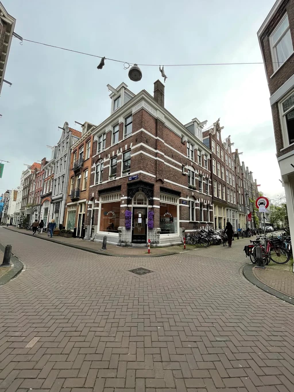 Corner Café Streetscape
