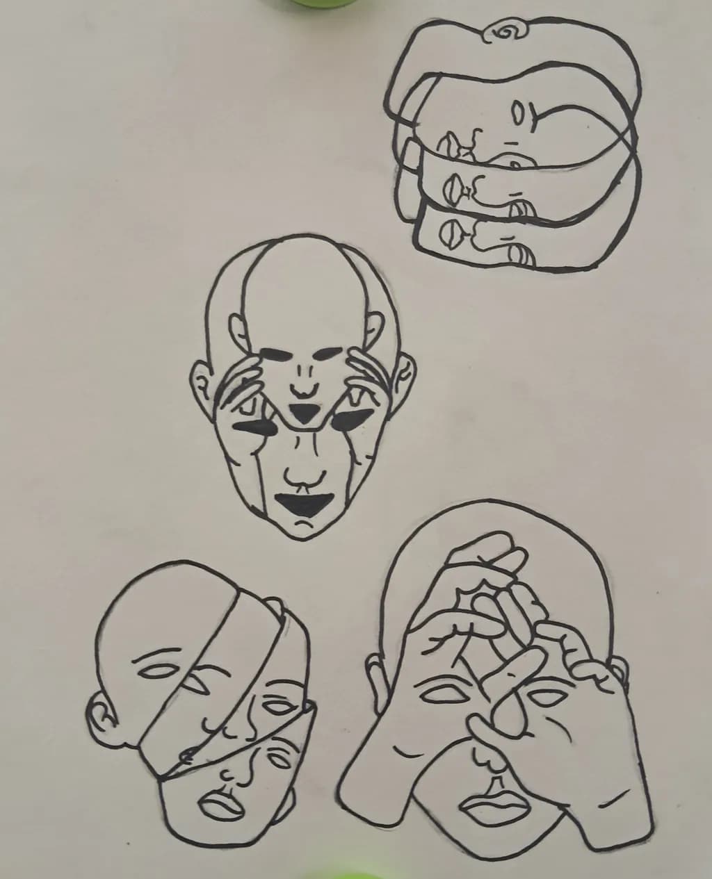 Fragmented Faces