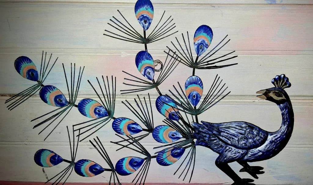 Peacock Display