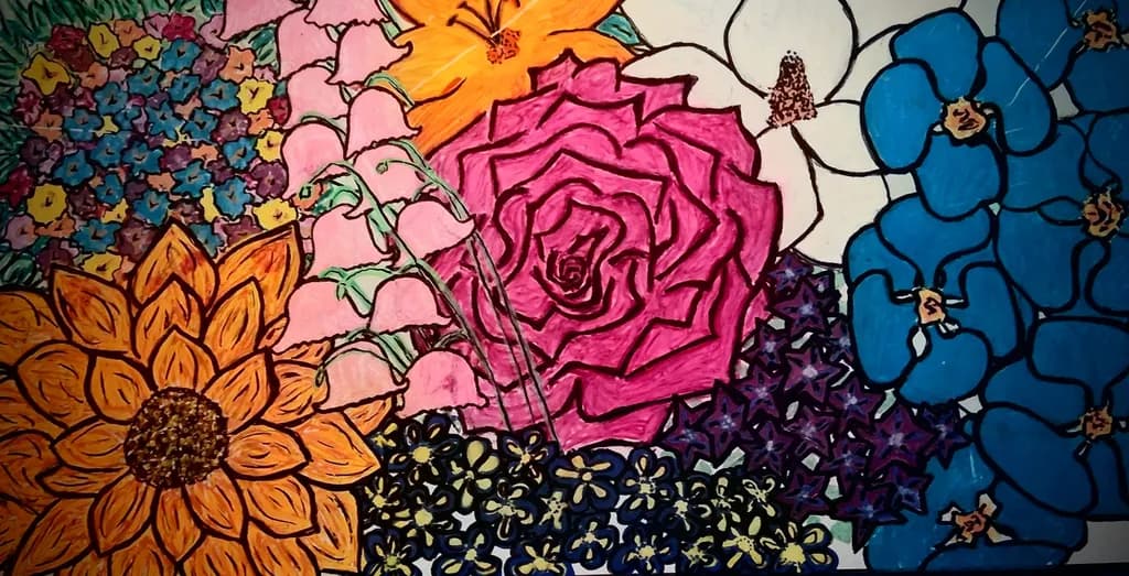 Floral Collage