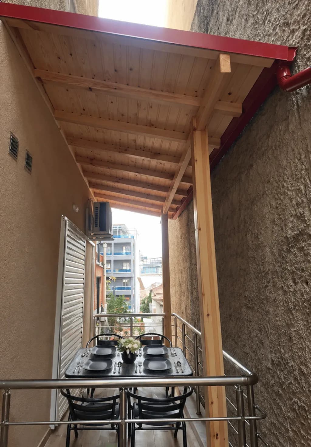 Urban Balcony Dining