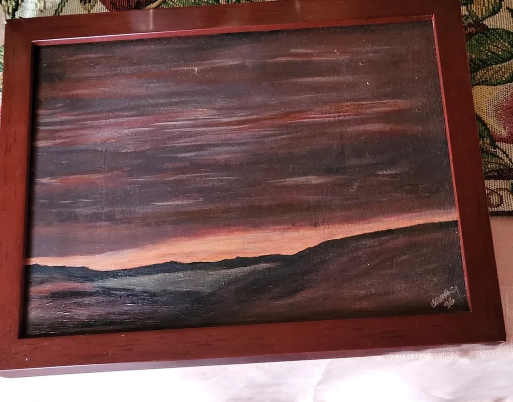Dusk Hillscape