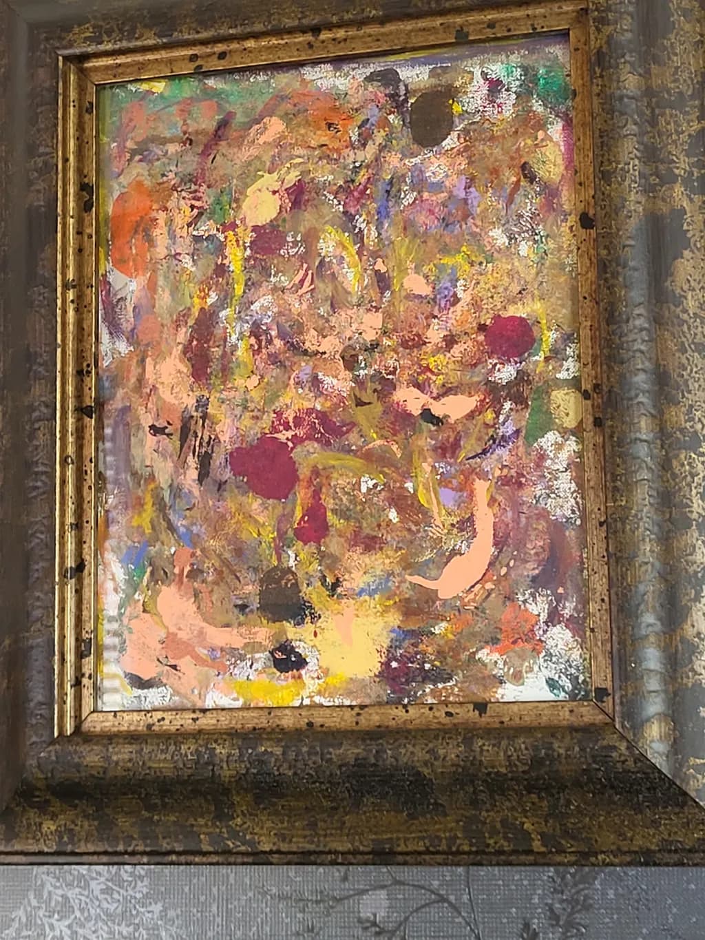Abstract Canvas Burst