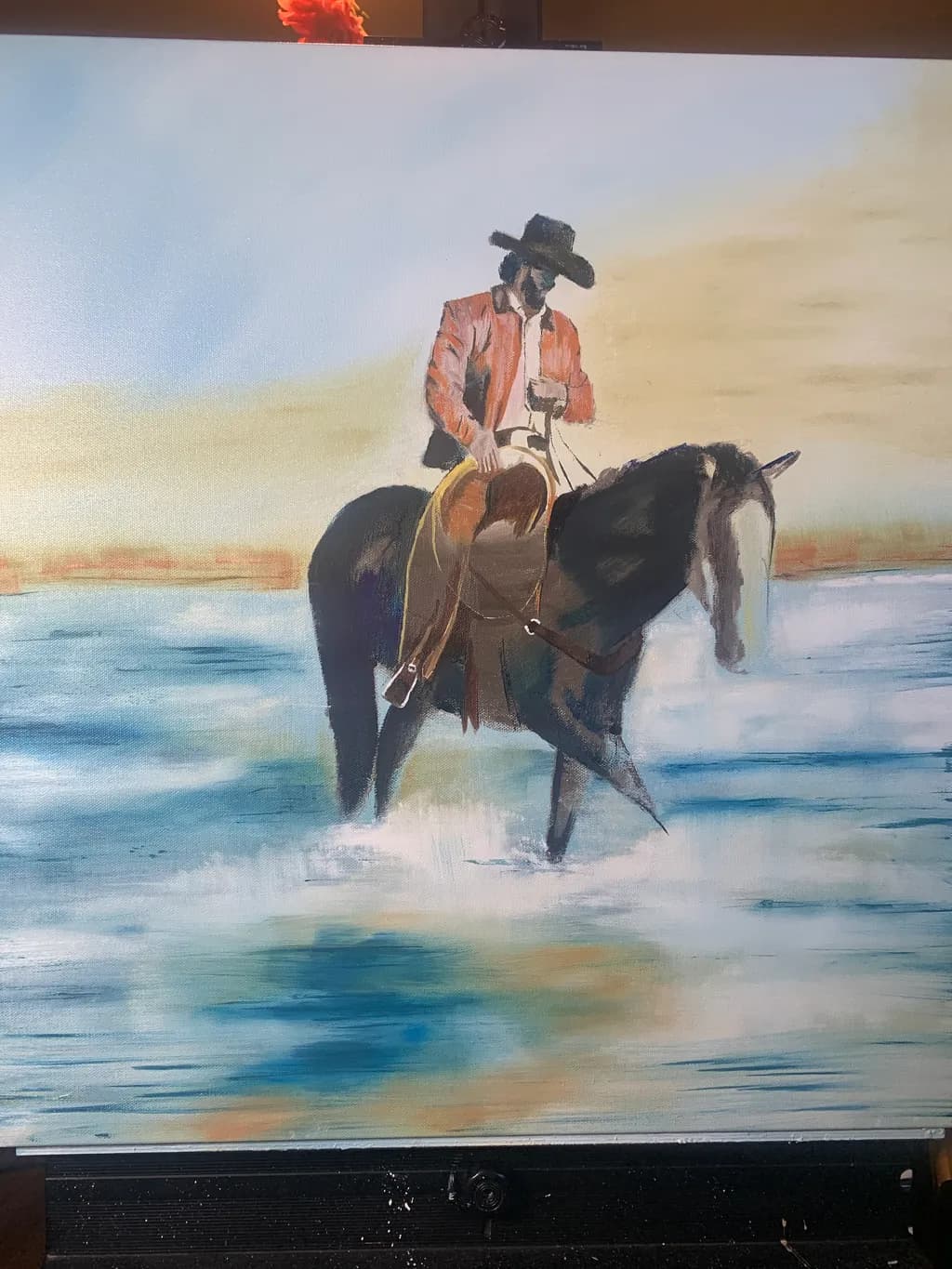 Rider at Dusk