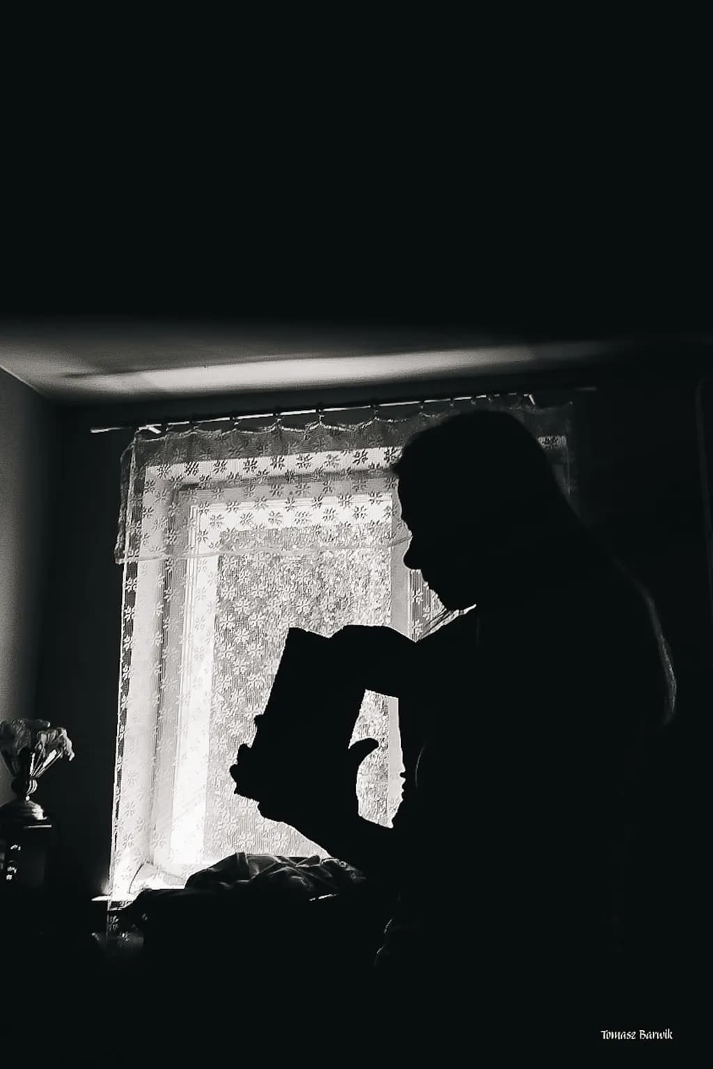 Reading Silhouette